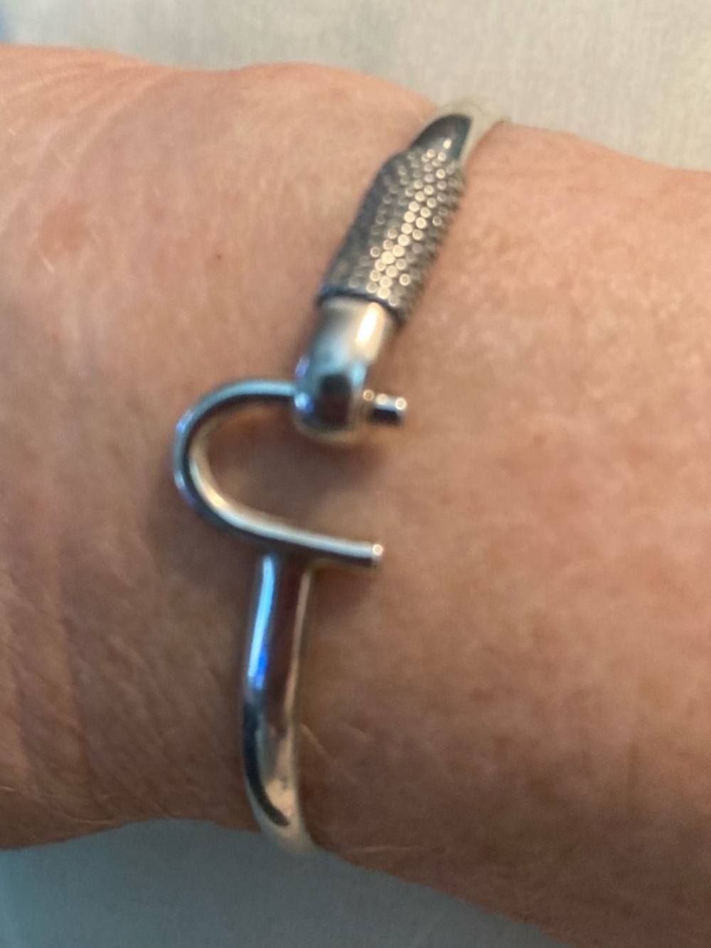 Sterling Silver Bracelet, 7.5”